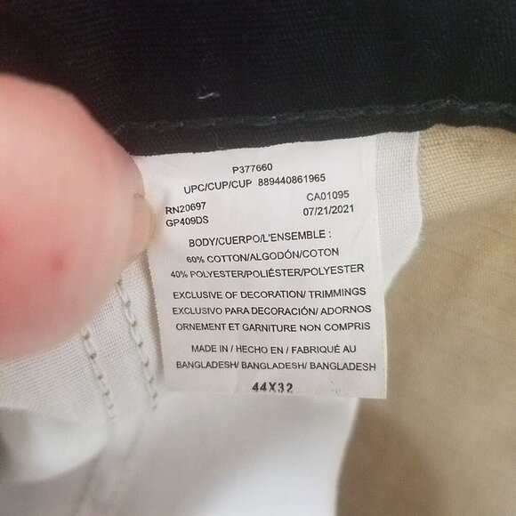 Dickies Men's 44x32 Relaxed Fit Tan Cargo Pants Straight Leg Workwear canvas - Picture 9 of 12